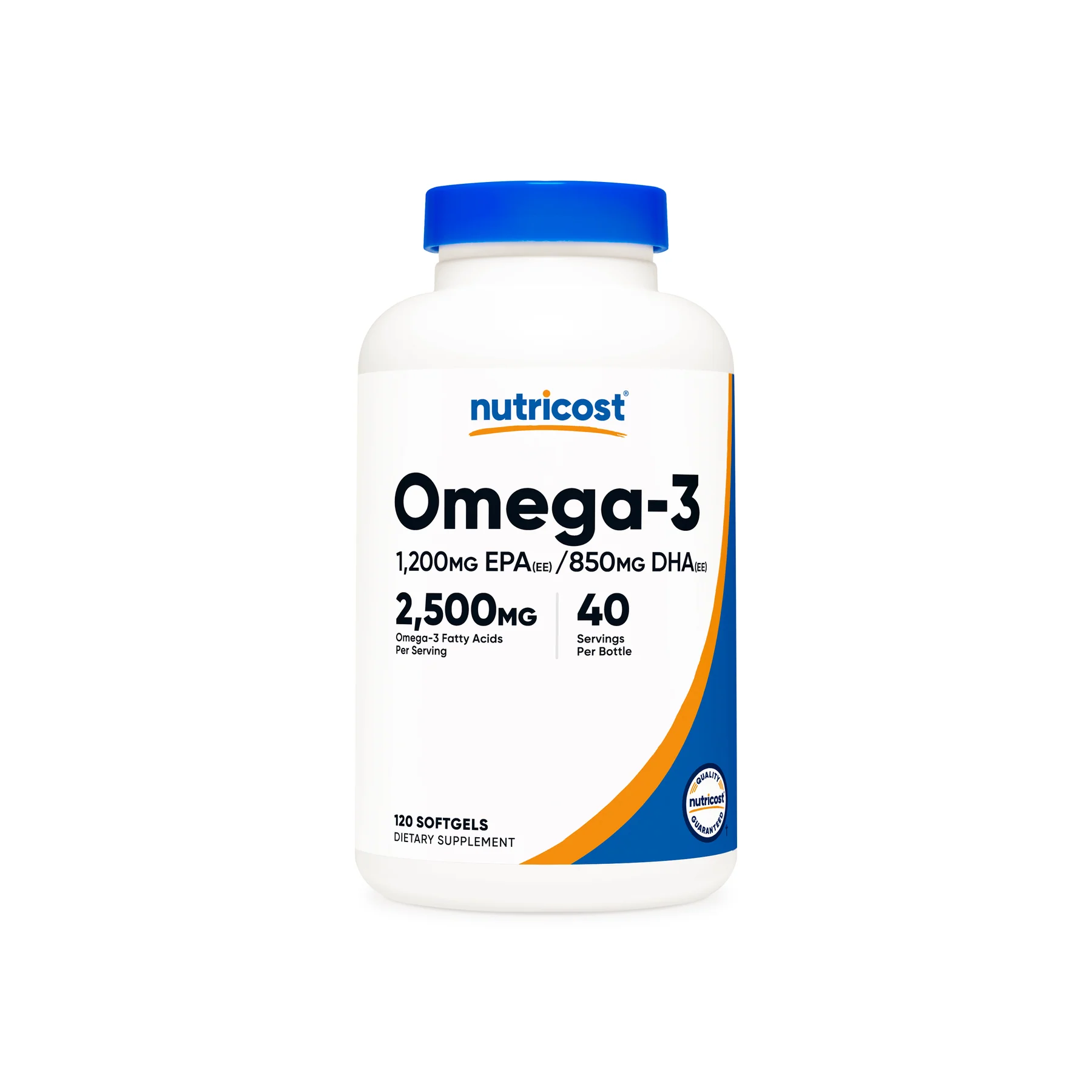 Nutricost Omega-3 2500mg 120 Softgels in Pakistan
