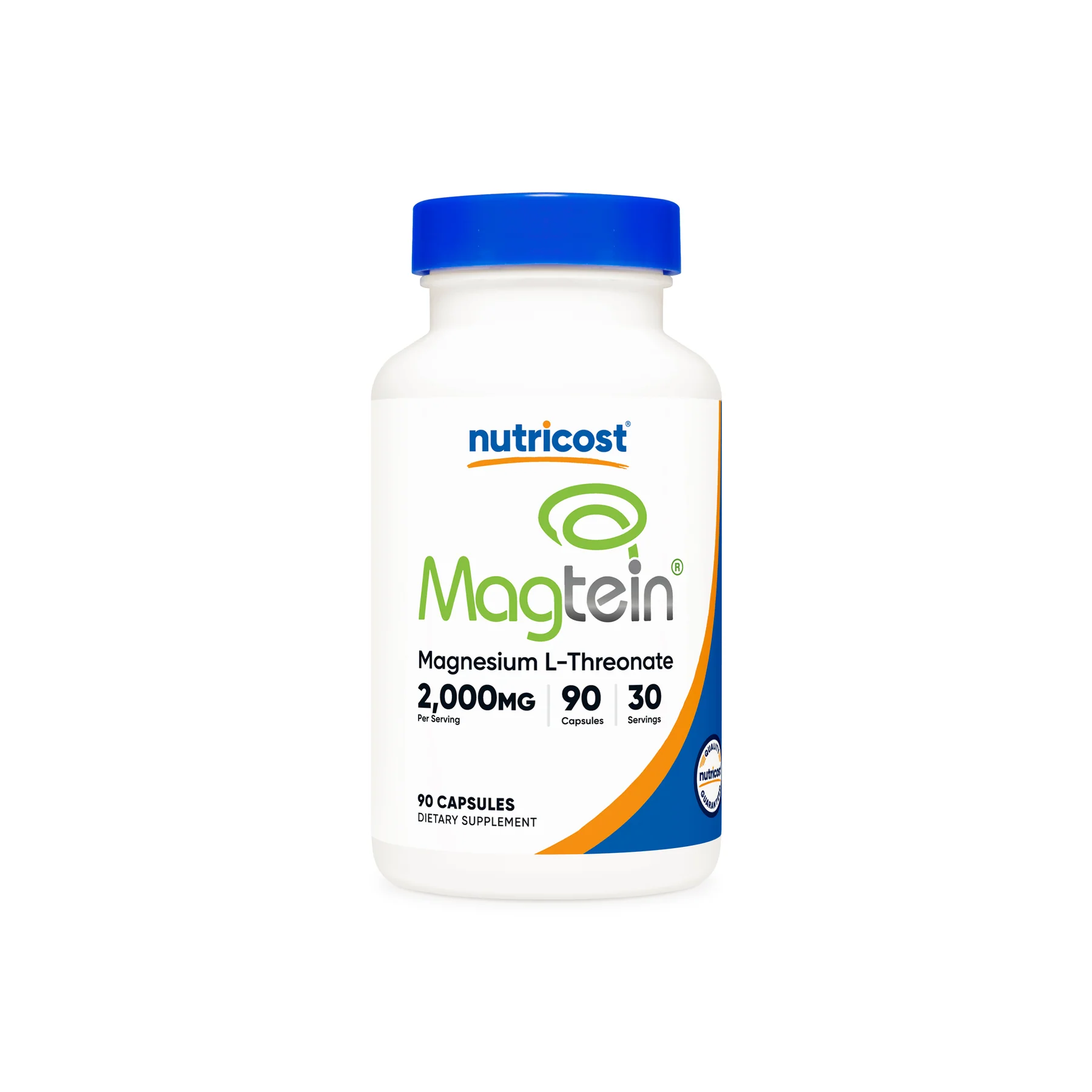 Nutricost Magnesium L-Threonate as Magtein® 2000mg, 90 Capsules in Pakistan