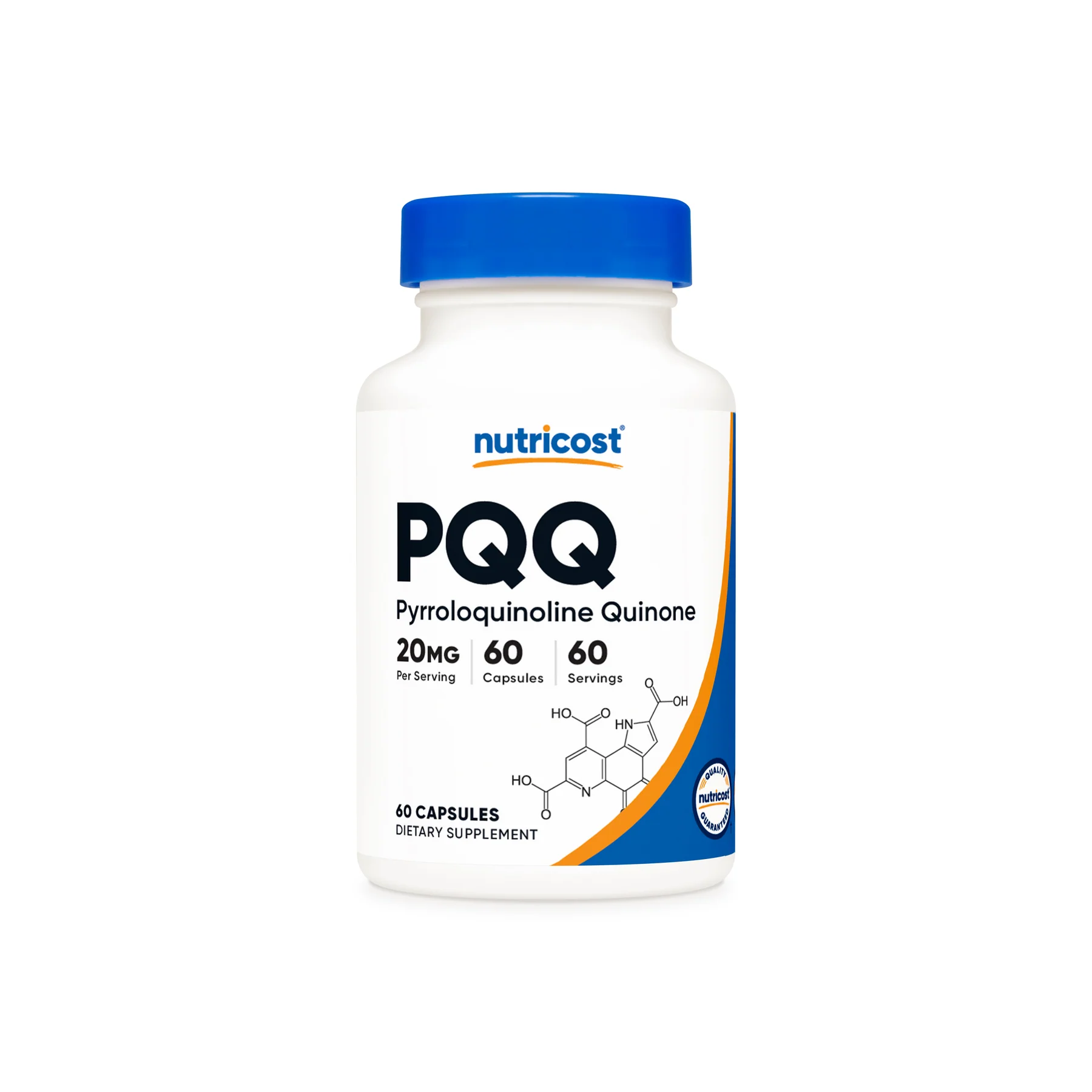 Nutricost PQQ 20mg, 60 Capsules in Pakistan
