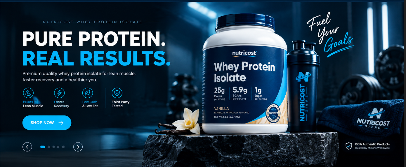 Nutricost Store Pakistan Banner
